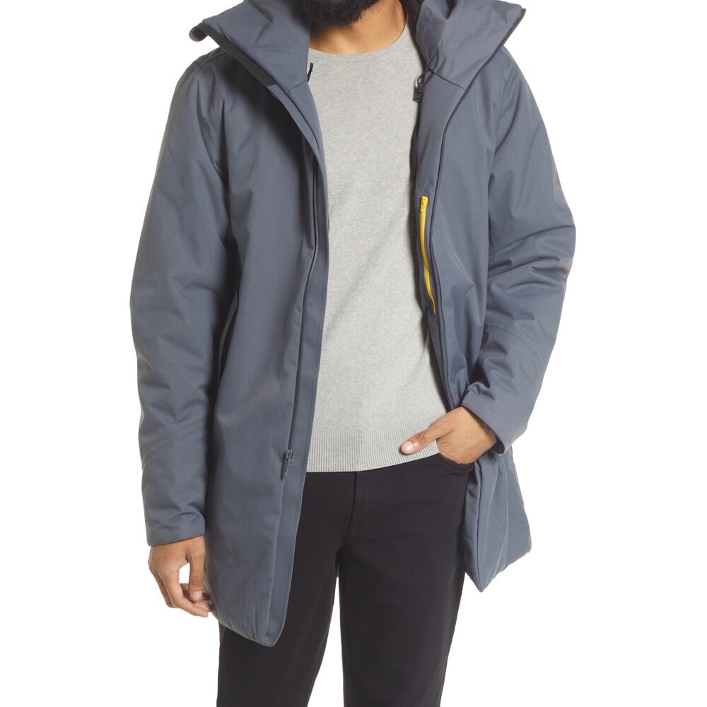Baro Coldwell Waterproof Coat Jacket Winter Size Small Charcoal Grey NEW $448
